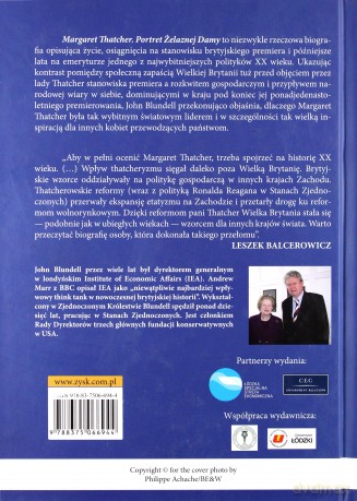 Margaret thatcher - John Blundell [KSIĄŻKA]