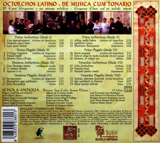 Schola Antiqua: Octoechos Latino [CD]