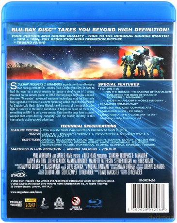 Żołnierze kosmosu 3: Grabieżca [Blu-Ray]