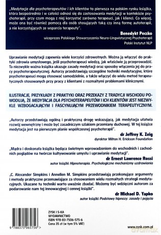 Medytacje dla psychoterapeutów... - C. Alexander Simpkins [KSIĄŻKA]