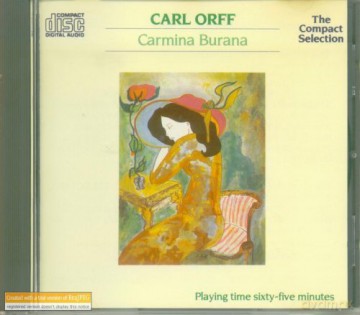 Carl Orff: Orff Carmina Burana [CD]