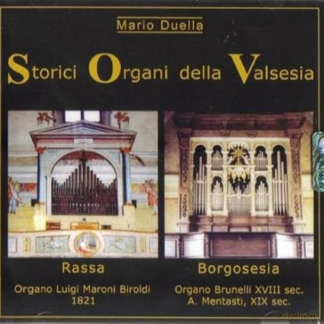 Duella Mario: Organi Storici Della Valsesia Otto Versetti Elevazione [CD]