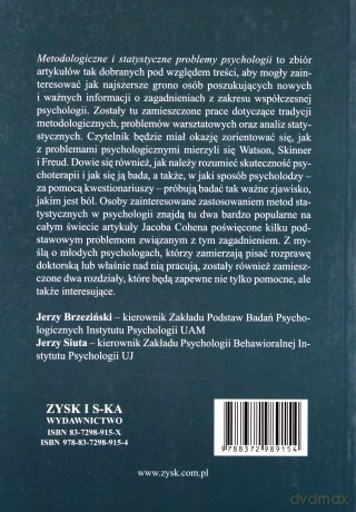 Metodologiczne i statystyczne... - Red. Jerzy Brzeziński [KSIĄŻKA]