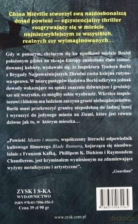 Miasto i miasto - Mieville China [KSIĄŻKA]