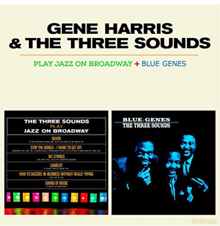 Gene Harris: Play Jazz on Broadway + Blue Genes [CD]