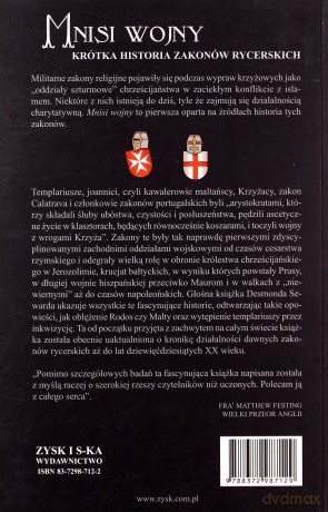 Mnisi wojny - Seward Desmond [KSIĄŻKA]