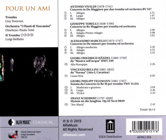 Guy Touvron: Pour Un Ami [CD]