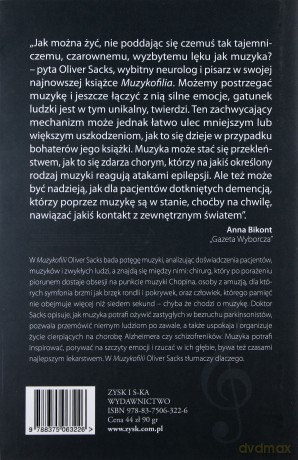 Muzykofilia II - Oliver Sacks [KSIĄŻKA]