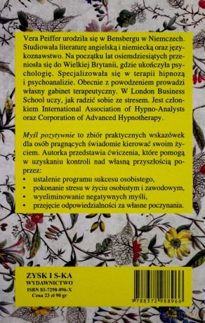 Myśl pozytywnie V - Vera Peiffer [KSIĄŻKA]