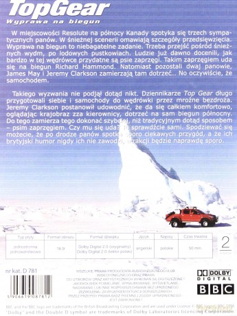 Top Gear - Wyprawa na biegun (BBC) [DVD]