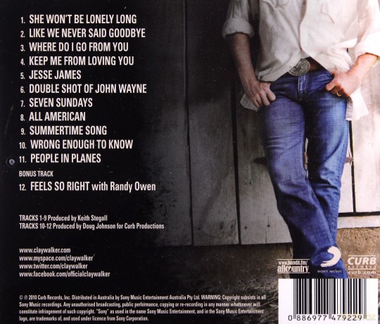 Clay Walker: She Won T Be Lonely Long [CD]