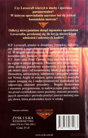 Najlepsze opowiadania t.2 - H.P.Lovecraft  [KSIĄŻKA]