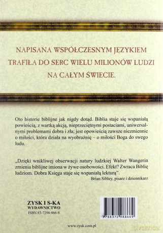 Najpiękniejsze historie biblijne II - Walter Wangerin [KSIĄŻKA]