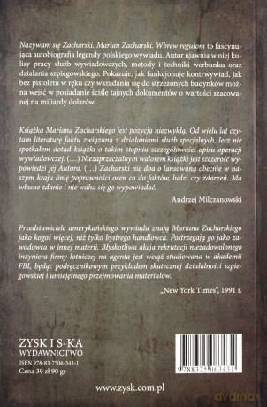 Nazywam się Zacharski...II - Marian Zacharski [KSIĄŻKA]