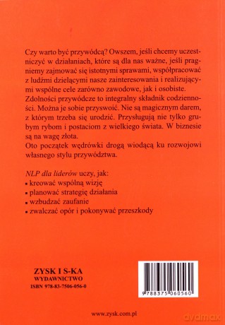 Nlp. Dla liderów - Joseph O'Connor [KSIĄŻKA]