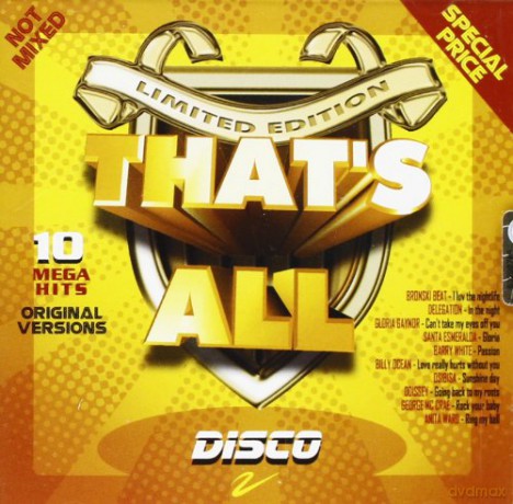 That's All - Disco (Yellow) [CD]