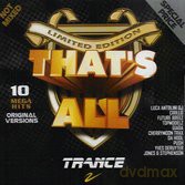 That's All - Trance (Black) [CD]