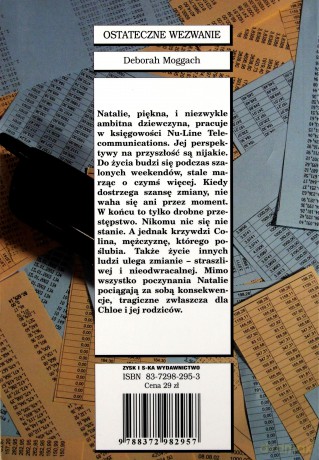 Ostateczne wezwanie - Deborah Moggack [KSIĄŻKA]