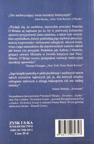 Pan i władca na krańcu świata III- O'Brian Patrick [KSIĄŻKA]