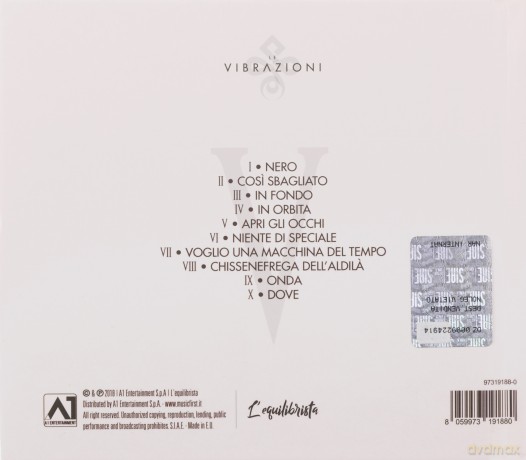 Le Vibrazioni: V [CD]