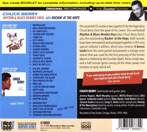 Chuck Berry: Vous-Chuck Berry [CD]
