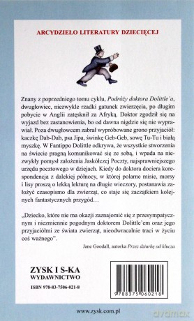 Poczta doktora dolitlle - Hugh Lofting [KSIĄŻKA]