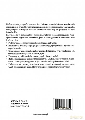 Podręczna encyklopedia zdrowia (miękka) - V.Corazza E.Daimler [KSIĄŻKA]