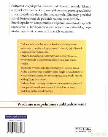 Podręczna encyklopedia zdrowia (twarda) - V.Corazza  [KSIĄŻKA]