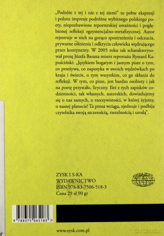 Podróże z tej i nie z tej ziemi - Józef Baran [KSIĄŻKA]