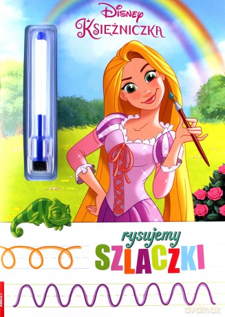 Disney księżniczka Rysujemy szlaczki - Opracowania Zbiorowe [KSIĄŻKA]