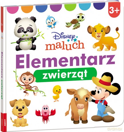 Disney maluch Elementarz zwierząt - Opracowania Zbiorowe [KSIĄŻKA]