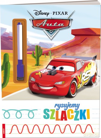Disney Pixar Auta rysujemy szlaczki - Opracowania Zbiorowe [KSIĄŻKA]
