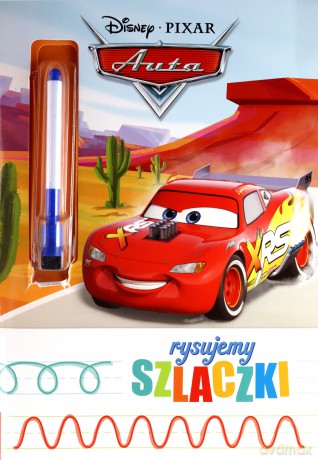 Disney Pixar Auta rysujemy szlaczki - Opracowania Zbiorowe [KSIĄŻKA]