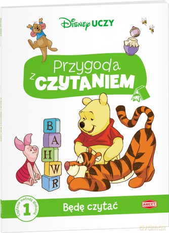 Disney uczy Kubuś i przyjaciele Przygoda z czytaniem będę czytać - Opracowania Zbiorowe [KSIĄŻKA]