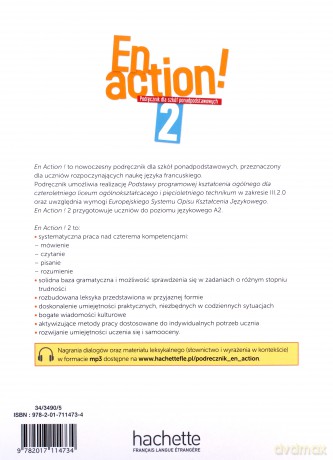 En Action 2 podręcznik - Céline Himber, Fabienne Gallon [KSIĄŻKA]