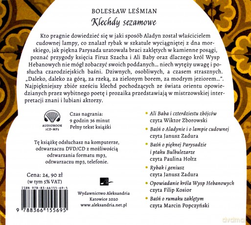Klechdy sezamowe - Bolesław Leśmian [AUDIOBOOK]