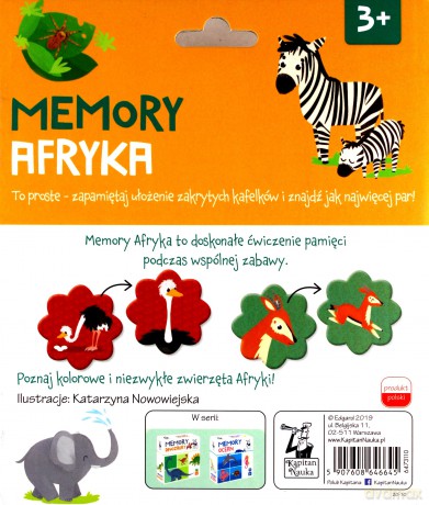 Memory Afryka Kapitan Nauka [GRA]