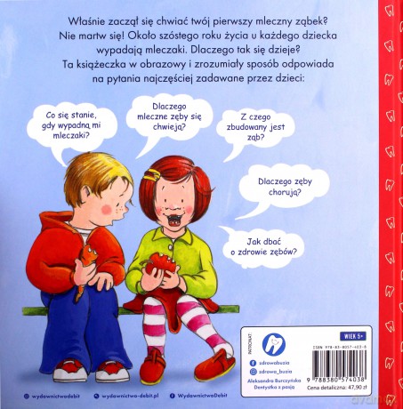 Moje zęby - Iwona Ortseifen, Thomas Rohner [KSIĄŻKA]