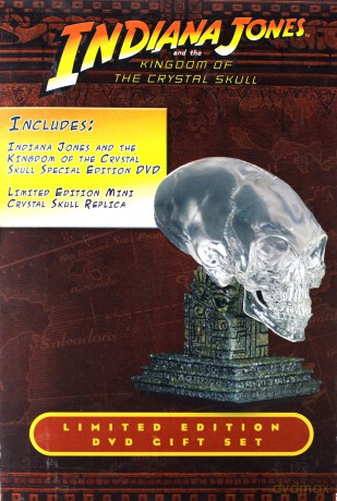 Indiana Jones i Królestwo Kryształowej Czaszki wydanie specjalne z czaszką [2DVD]
