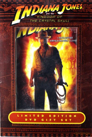 Indiana Jones i Królestwo Kryształowej Czaszki wydanie specjalne z czaszką [2DVD]