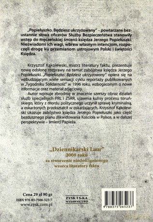Popiełuszko. Będziesz ukrzyżowany - Krztysztof Kąkolewski [KSIĄŻKA]
