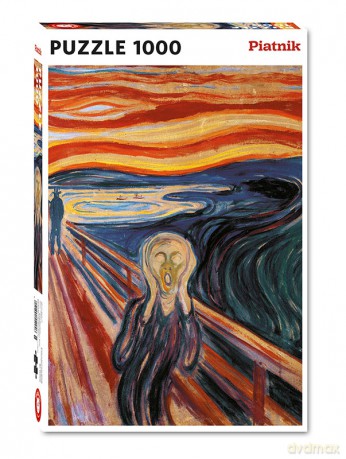 PIATNIK 1000 el. Munch Krzyk [PUZZLE]