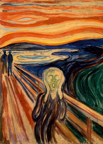 PIATNIK 1000 el. Munch Krzyk [PUZZLE]