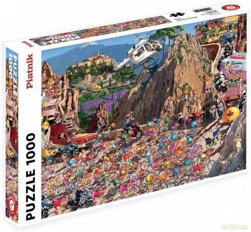 PIATNIK 1000 el. Ruyer Wyścigi kolarskie [PUZZLE]