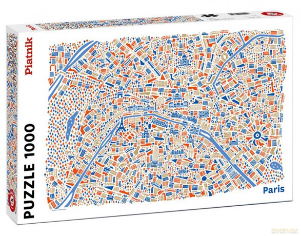 PIATNIK 1000 el. Vianina Paryż [PUZZLE]