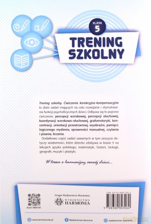 Trening szkolny ćwiczenia korekcyjno-kompensacyjne Klasa 5 - Opracowania Zbiorowe [KSIĄŻKA]