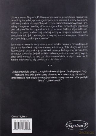 Wschodzące Słońce. Schyłek i upadek Cesarstwa Japonii 1936-1945 (Tom 2) - John Toland [KSIĄŻKA]