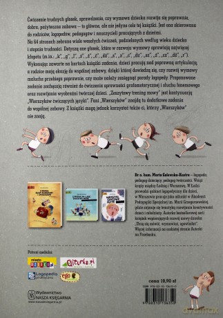 Zeszytowy trening mowy, czyli ćwiczenia logopedyczne dla dzieci - Marta Galewska-Kustra [KSIĄŻKA]