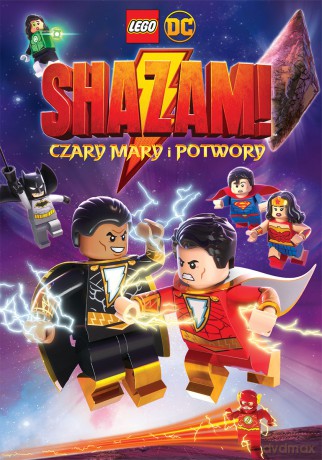 Lego DC Shazam: Czary Mary i Potwory [DVD]