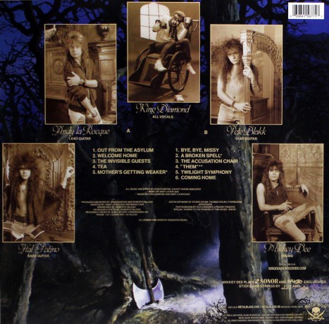 King Diamond: Them (Clear Royal Blue) [Winyl]